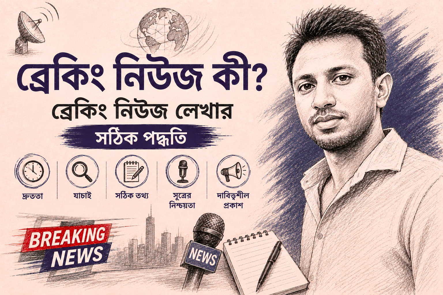 ব্রেকিং নিউজ কী? ব্রেকিং নিউজ লেখার সঠিক পদ্ধতি