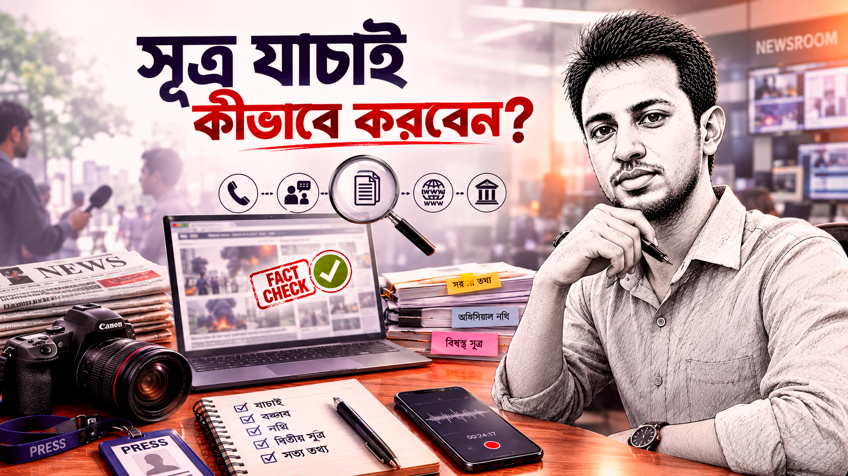 সূত্র যাচাই কীভাবে করবেন? তথ্য সত্য কি না বোঝার পদ্ধতি